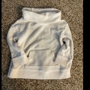 Toddler turtleneck ivory sweater